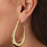 Penelope Hoop Earrings Gold