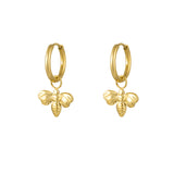 Charlotte Bee Earrings Gold