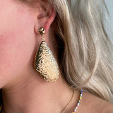 Shell Earrings Gold