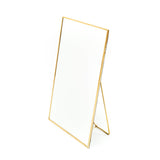 HV Rectagular Mirror - Brass - 30x20x1cm