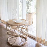 Rattan Side Table | End Table | Couch Table MUARA