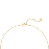 Floating Circles Necklace Gold