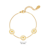 Daisy Bracelet Gold