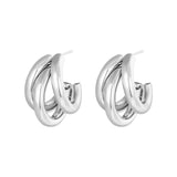 Olympia Earrings Silver