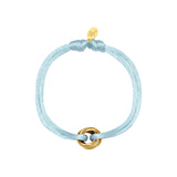 Jade Satin Bracelet Blue