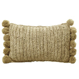 Throw Pillow with filling | Decorative Cushion | Sofa Pillow SANUR made of Raffia
