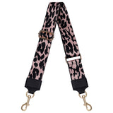 Leopard Bag Strap Light Pink