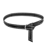 Studs Belt Metallic Black