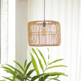 Rattan Lamp | Boho Lampshade | Pendant Light LIKU (2 sizes)