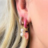 Ivy Earrings Pink