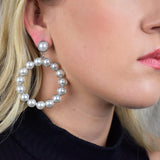 Baroque Earrings Silver