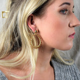 Dot Earrings Gold