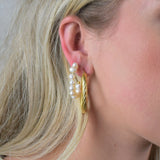 Oval Earrings Gold