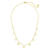 Circles Necklace Gold