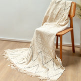 Cotton Blanket | Bedspread | Bedcover | Sofa Blanket 140x200 cm LINGGAH Handwoven from Cotton