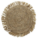 Placemat (Set of 2,4 or 6) AMBON | Table Mat made of Raffia | 35 cm diameter