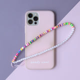 Lux Musthaves Multicolor Phone Cord Pearls